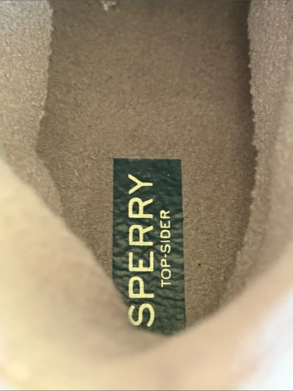 Sperry Womens 7.5 Gray Camo Waterproof Duck Boots Never Worn